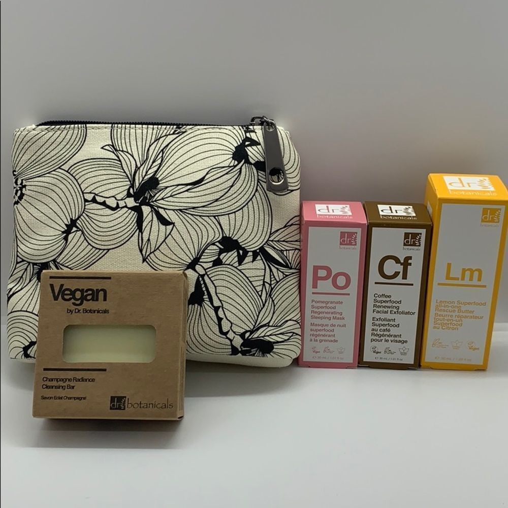 NIB Dr.Botanicals Skincare Beauty Bundle (5 items)
